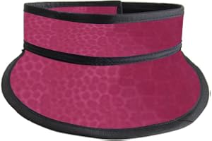 Röd Röntgen Thyroid Collar Radiology Protection Bly Shield 0,35 0,5 Mmpb Ekvivalent Justerbart Nackskyddsskydd(0.5mmpb)