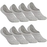 FalechayWomens No Show Socks Mens Invisible Liner Socks 8 Pairs