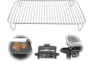 Skyearman - Rejilla de parrilla antiadherente para Ninja Woodfire Barbacoa eléctrica y ahumadero, accesorios de parrilla compatibles con Ninja Woodfire OG701 OG751 parrilla al aire libre, 1 pc