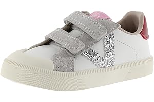 Victoria Basket Basse Unisexe Oliver Barefoot Effet Cuir & Pièces en Contraste & Scratch 1356101 pour Enfants