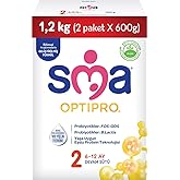 SMA Optipro 2, 6-12 Ay Bebek S&uuml;t&uuml;, 1.2 kg (2 x 600 g)