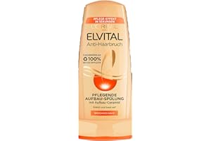 ‎L'ORÉAL PARIS L'Oréal Paris Elvital pielęgnująca odżywka przeciw łamaniu włosów, 1 opakowanie (1 x 250 ml)