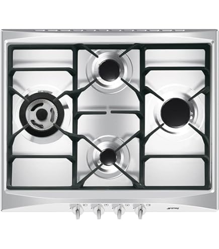 Smeg 60cm Stainless Steel Gas Cooktop CIR66XS3 - Factory Seconds – The