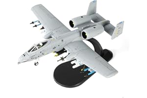 SEBUNAS 1/100 Scala A-10 Thunderbolt II Modello Aereo da Attacco Modelli A-10 Warthog Aereo da Attacco Militare Kit Modello Aereo Pressofuso in Metallo per Adulti
