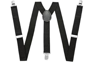 CUHZA Elastische Herren Hosenträger Y-Form, Herren Hosenträger, Verstellbare Elastische Herren Hosenträger, Hosenbund Hosenträger, Y-Form Verstellbare Elastische Hosenträger.