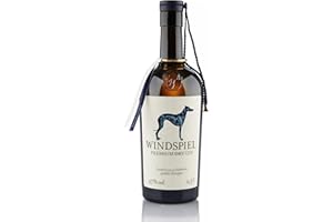 ‎WINDSPIEL Windspiel London Dry Gin 47% vol. 1 x 0,5 Liter - Der Gin des Jahres - International ausgezeichneter London Dry Gin aus der deutschen Vulkaneifel