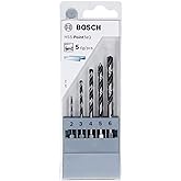 Bosch Professional 5 par&ccedil;alı PointTeQ altıgen matkap seti (metal i&ccedil;in, &Oslash;: 2-6 mm, &ccedil;alışma uzunluğu: 24-57 mm, toplam uzunluk: