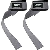 MuscleCloth Padded Lifting Straps Gri