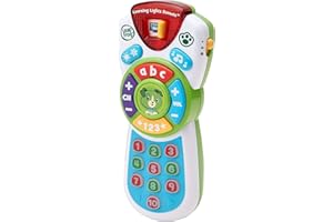 LeapFrog Scout's Learning Lights Remote | Musical Baby Toy with Lights, Sounds, Numbers & Letters | Christmas Gifts & Stocking Fillers for Children 6 months+, 1, 2, 3 Year Olds Boys & Girls,Multi