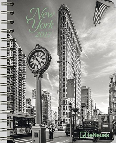 New York 2017 - Städtekalender, Lifestylekalender, Buchkalender, Pocket Diary - 16,5 x 21,6 cm