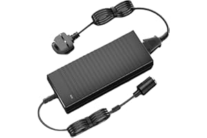 YOYIAG Voltage Converter Adapter, 15A/180W AC 110V-240V to DC 12V Converter 2.65m, Power Supply Socket Adapter for Car Vacuum Cleaner, Car Refrigerator Tyre Inflators Cleaners and Other Car Devices