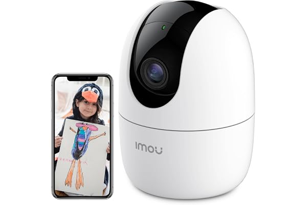 Imou 3MP Smart CCTV Security WiFi Camera for Home, 360° Coverage, AI Human Detection, Siren Alarm, Night Vision 10M, 2-Way Talk, Supports 256GB SD Card, WiFi & Ethernet Connection