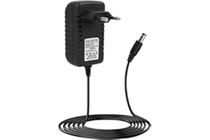Bloc d'alimentation universel 9 V 1 A 1000 mA 9 W, AC 100-240 V vers DC 9 V, certifié CE, convient pour appareil photo Tapo, Arduino, pédale de guitare, routeur, vélo d'appartement