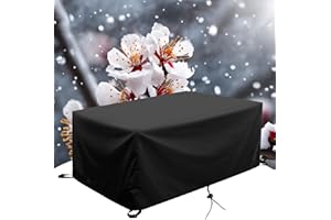 HOLEILUCK Funda Sofa Exterior Impermeable 180x80 Fundas Muebles Jardin Exterior Impermeable,420d Oxford Funda Muebles Exterior Impermeable Para Muebles Jardin Lluvia, Nieve, Solar Y Polvo 180x80x80cm/LxWxH