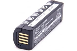 ACCUCELL Batterie Li-ion compatible avec Shure Model SB902 3,7 V 1100 mAh compatible avec tous les émetteurs portatifs et de poche GLX-D
