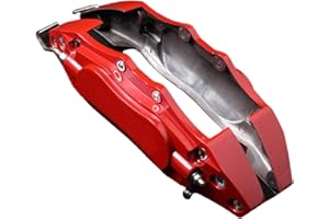 ERZU Copertura universale della pinza del freno, copertura della pinza del freno della lega di alluminio dell'automobile, protegge la pinza del freno automatica, migliora l'aspetto generale del