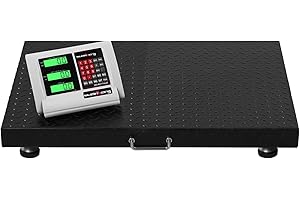 Steinberg Systems - Bilancia da pavimento SBS-BW-1T - 1000 kg campo di misura / 200 g precisione -display radiocomandato