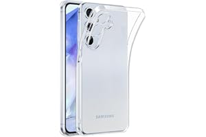 Oprimio Kristallklar Hülle für Samsung S25 [Silikon Hülle] [%100 Durchsichtig] [Deutsche Material] [Ultra Dünn] Klar Handyhülle für Samsung Galaxy S25