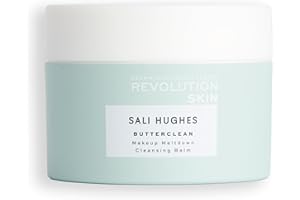 REVOLUTION SKINCARE LONDON Revolution Skincare x Sali Hughes Butterclean Makeup Melting Cleansing Balm, Reinige Makeup & Schmutz, Leicht & Feuchtigkeitsspendend mit Hyaluronsäure