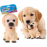 MADPET Sesli K&ouml;pek Oyuncağı &ndash; Havlayan K&ouml;pek Fig&uuml;r&uuml;, Ses &Ccedil;ıkaran İnteraktif Evcil Hayvan Oyuncağı, Kedi ve K&ouml;pekler İ&ccedil;in Eğle
