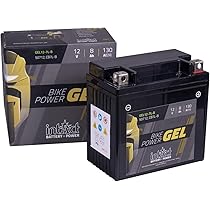 intAct Bike-Power GEL12-10B-4, CT10B-4, motoraccu 12V 8.5Ah 200A (EN), onderhoudsvrije gel-motoraccu met 30% meer startvermogen, voor scooters, motoren, quads, zitmaaiers