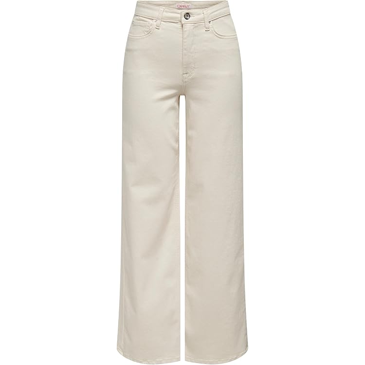 Only ONLMADISON BLUSH HW WIDE DNM CRO495 NOOS Light Blu 15338289-276598