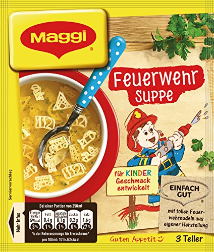Preisvergleich Produktbild Maggi Feuerwehr Suppe, 18er Pack (18 x 53 g)