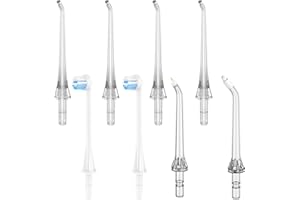 Setonia Lot de 8 embouts de rechange pour hydropulseur classique