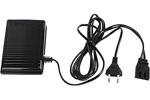 PWSHYMI 1 Pedale di Controllo della Velocità del Piede e Parti della Macchina da Cucire del Cavo per la Spina Europea a Farfalla 220V