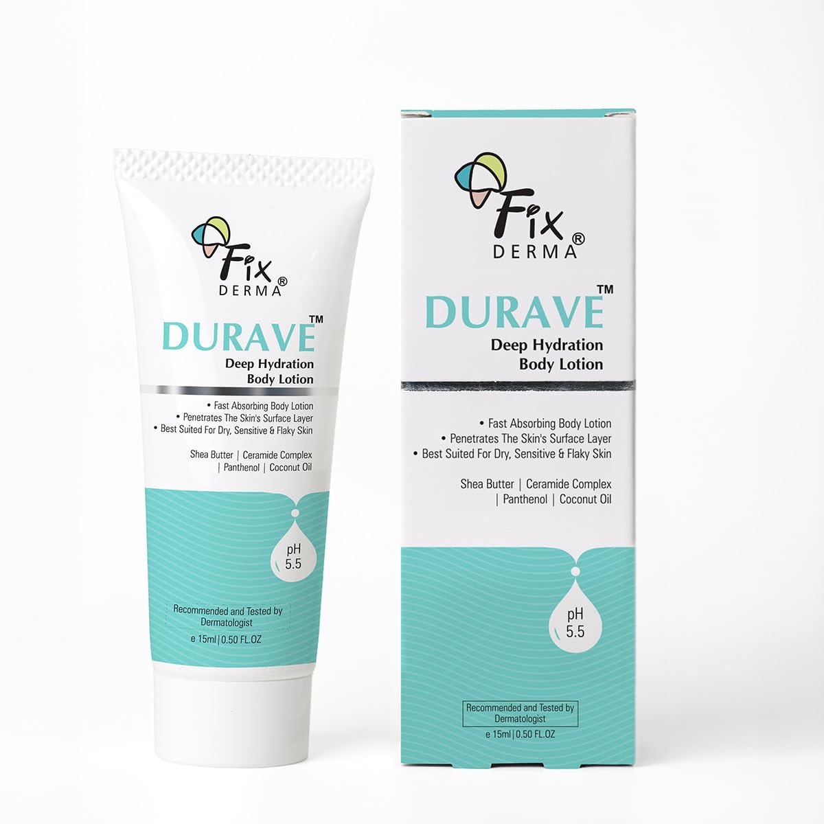 Fixderma Durave Deep Hydrating Body Lotion with Ceramide & Shea Butter | Moisturizer for Dry Skin | Body Lotion for Women & M