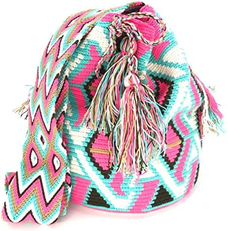 Wayuu Backpack, Handmade Colombian Handbags, both for women and men.