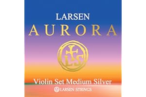 LARSEN STRINGS Zestaw strun skrzypcowych Larsen Aurora 4/4 z D srebrne średnie