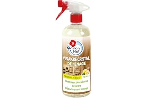 BOLYDOOM Maison Net Vinaigre Cristal de Ménage Arôme Citron 750 ml