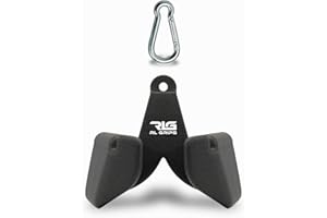 RLG RL GRIPS RL Grips® Agarres para Poleas Gym Ergonómicos para Entrenamiento de Espalda - Manerales de Gimnasio para Dorsal - Accesorios Gym para Cable Ideal para Jalones y Remos