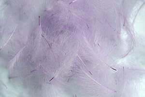 Pechetruite 1g Plumes de CDC (Cul de Canard) Mauve pour Montage de Mouche de Peche