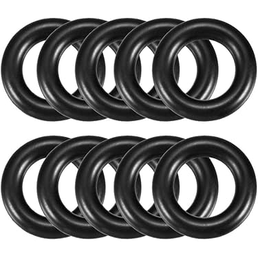 Sourcing Map Nitrile Caoutchouc Joints Toriques 9mm OD 5mm ID 2mm Largeur Métrique Joint Étanchéité Paquet De 10