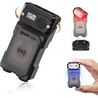 capstone rechargeable flashlight Core Equipment 1500 Lumen with Auto-Brightness perfect for the outdoors YANSUN 2000 Lumen Rechargeable LED