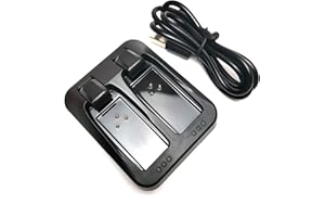 TAKEWELL Dwuportowa ładowarka do baterii Sram AXS/eTap Red Force Rival GX Eagle, obie baterie można szybko ładować jednocześnie, urządzenie jest dostarczane z USB C