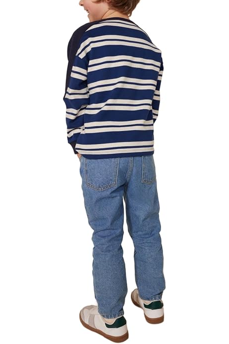 Sweatshirt Bébé Garçon Petit Bateau - 100% Coton - Capuche - Ouverture Épaule - Confy Et Moderne