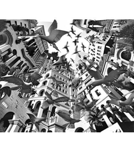 MC Escher - Eye, 1946 Puzzelman-842 1000 pièces s - Art
