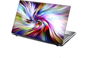 15.6 INCH TAYLORHE SKINS TaylorHe - Vinilo adhesivo para portátil de 13 a 14 pulgadas con patrones coloridos y laminado efecto piel, fabricado en Inglaterra