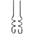 Ninja XSKDOUGHHK Foodi Dough Hooks for Power Mixer System (CI100 Series), Stainless Steel