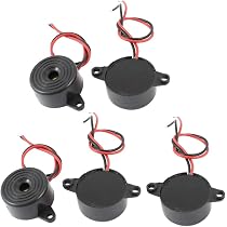 3x Pulsanti LED 12V/24V 3A Con LED Blu - Interruttore Momentaneo Impermeabile 12mm
