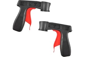 BLUNESTA 2-Pack Spray Can Trigger Grip Handle – Comfortable Spray Tool, Precision Control for Paint, Cleaning, and DIY Projects