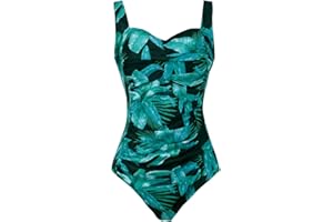 Aidotop Womens One Piece Swimsuit Tummy Control with Ruched Monokinis Tribal Swimsuits