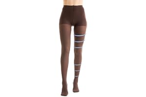 Gi&Gi Graduate Kompressionsbehållarstrumpbyxor 140 DEN 18-21 MMHG KLASS 1, Formstrumpor för Kvinnor MICRO MATTFIBER