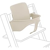 Stokke Baby Set&sup2; Tripp Trapp&reg; - Accessory for Baby Highchair - White | Turn the Tripp Trapp&reg; high chair into a comfortable ba