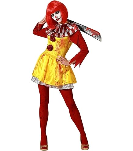 Disfraz Payaso McBurguer Asesino Para Hombre |[Envío Halloween En 24h
