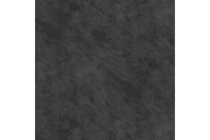 DOULITO Toile cirée au mètre - Largeur 140 cm - Effet béton ciré - Noir - Noir