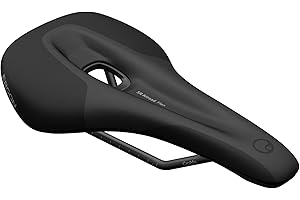 Ergon All Road SR Mens Road Bike Saddle, Size M/L - More Power with full comfort, Black